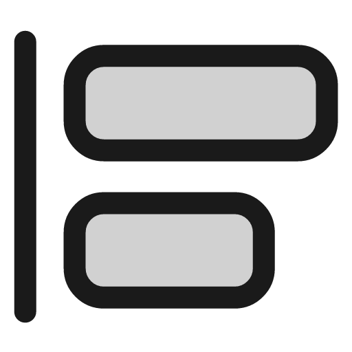 Align left icon, line style, from andrsrxn/icons