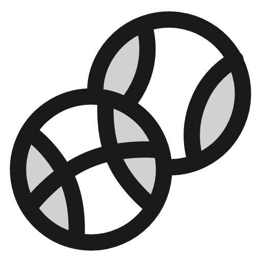 Balls icon, line style, from andrsrxn/icons