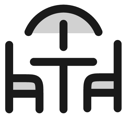 Cafe icon, line style, from andrsrxn/icons