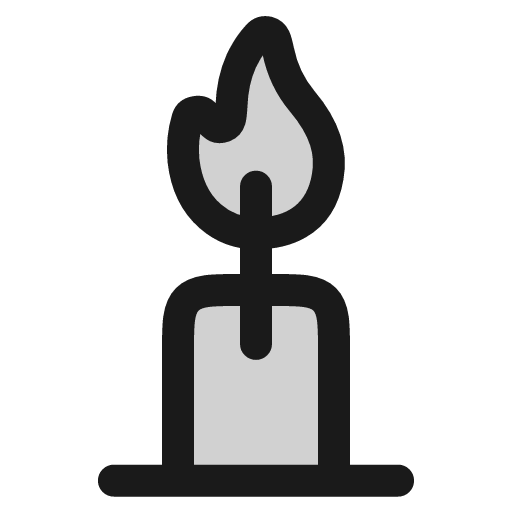 Candlestick icon, line style, from andrsrxn/icons