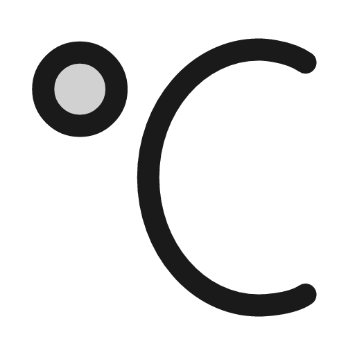 Celsius icon, line style, from andrsrxn/icons
