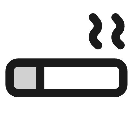 Cigarette icon, line style, from andrsrxn/icons