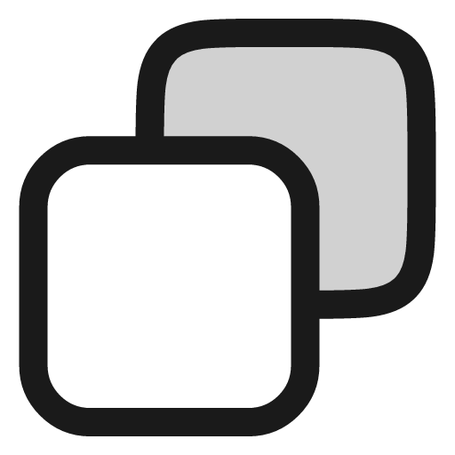 Copy icon, line style, from andrsrxn/icons