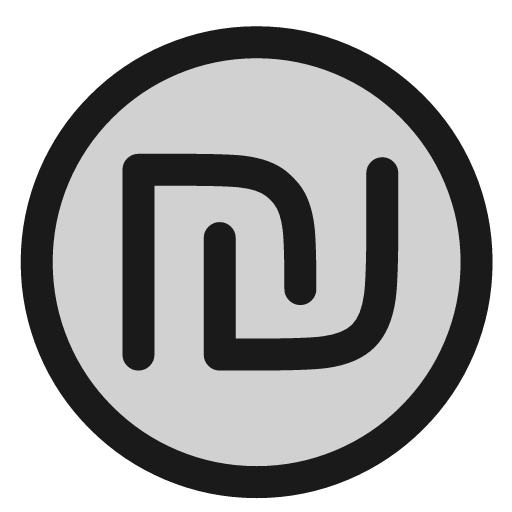 Currency ils circle icon, line style, from andrsrxn/icons