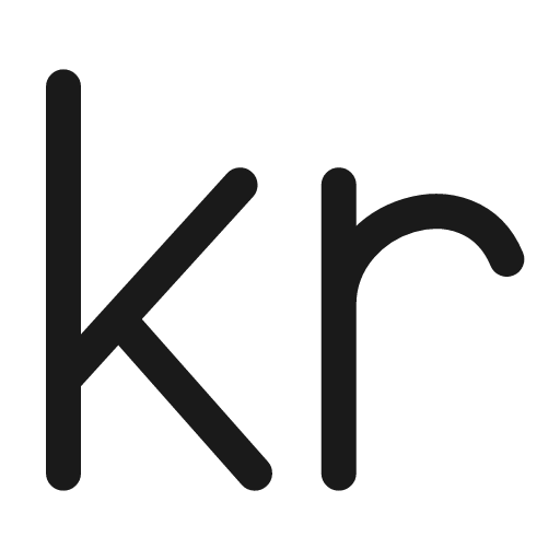 Currency nok icon, line style, from andrsrxn/icons