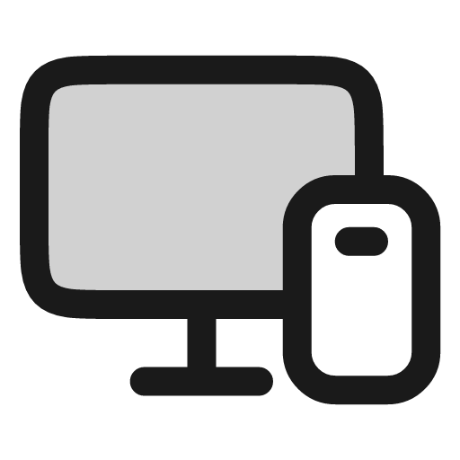 Devices icon, line style, from andrsrxn/icons