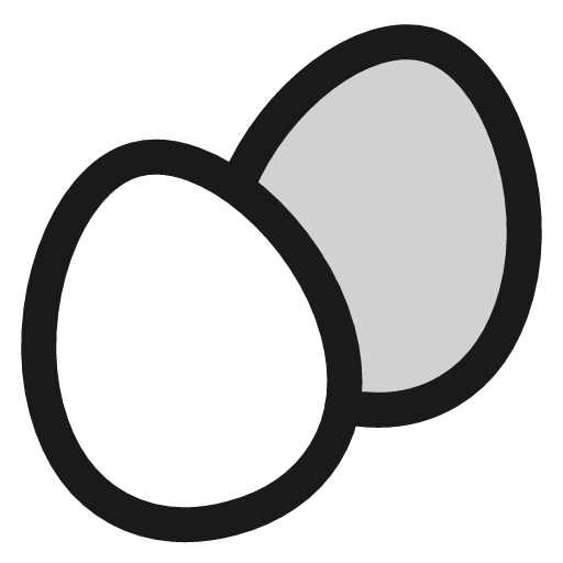 Eggs icon, line style, from andrsrxn/icons