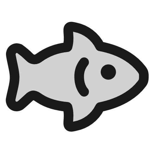 Fish icon, line style, from andrsrxn/icons