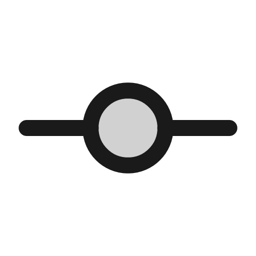 Git commit icon, line style, from andrsrxn/icons