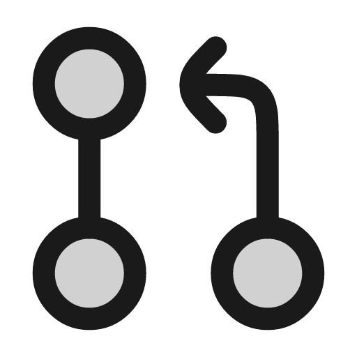 Git pr icon, line style, from andrsrxn/icons
