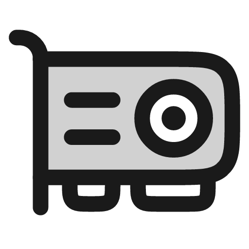 Gpu icon, line style, from andrsrxn/icons