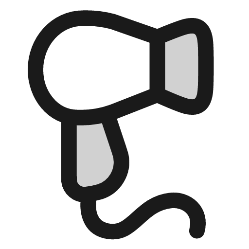 Hair dryer icon, line style, from andrsrxn/icons