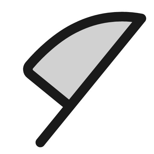 Knife icon, line style, from andrsrxn/icons