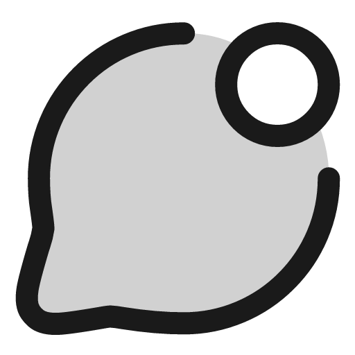 Message notification icon, line style, from andrsrxn/icons