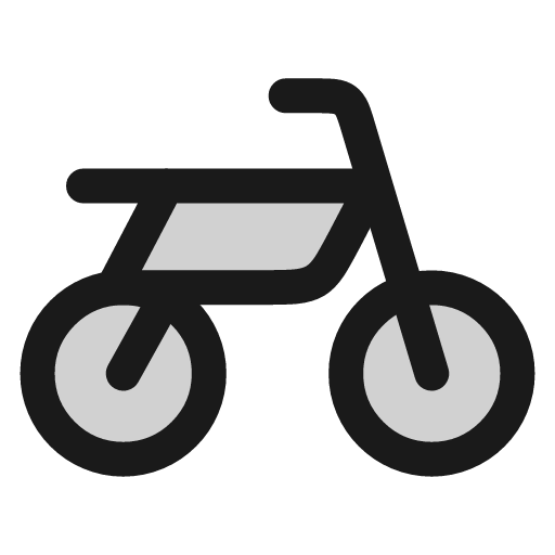Motorbike icon, line style, from andrsrxn/icons
