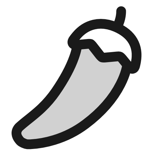 Pepper icon, line style, from andrsrxn/icons