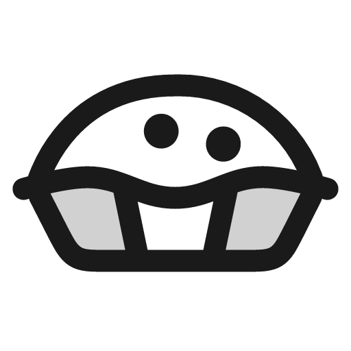 Pie icon, line style, from andrsrxn/icons