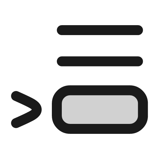 Playlist last icon, line style, from andrsrxn/icons