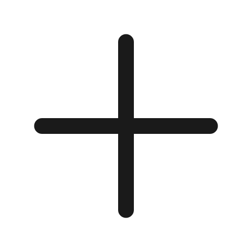 Plus icon, line style, from andrsrxn/icons