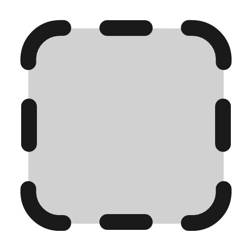 Selection icon, line style, from andrsrxn/icons