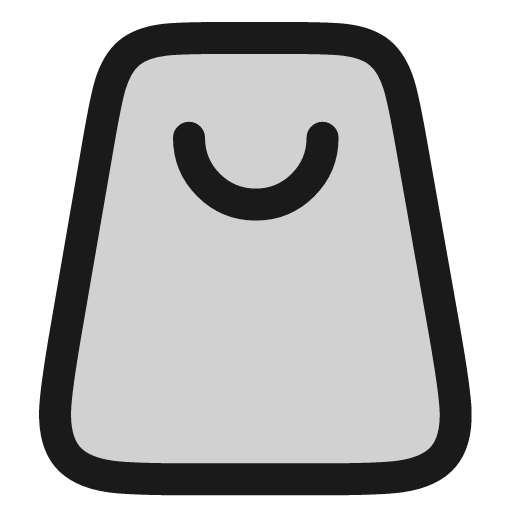 Shopping bag icon, line style, from andrsrxn/icons