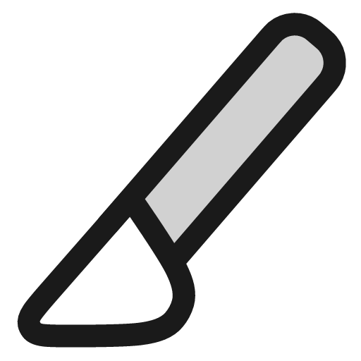 Slice icon, line style, from andrsrxn/icons