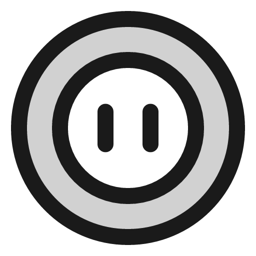 Socket circle icon, line style, from andrsrxn/icons