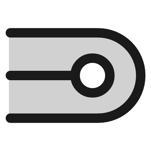 Stroke cap round icon, line style, from andrsrxn/icons