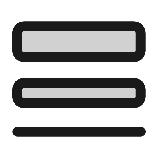 Stroke width icon, line style, from andrsrxn/icons