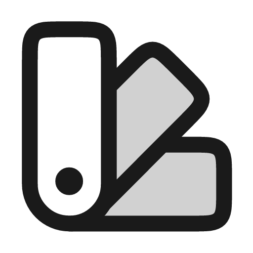 Swatches icon, line style, from andrsrxn/icons