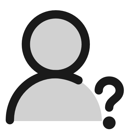 User question icon, line style, from andrsrxn/icons