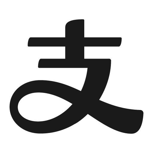 Alipay outlined icon, outline style, from Ant Design Icons
