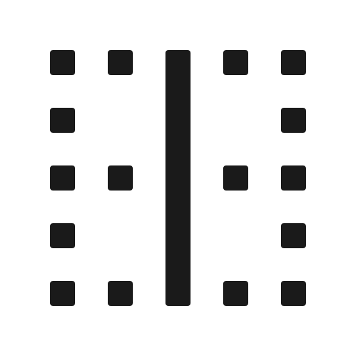 Border horizontal outlined icon, outline style, from Ant Design Icons