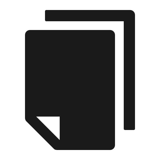 Copy filled icon, filled style, from Ant Design Icons