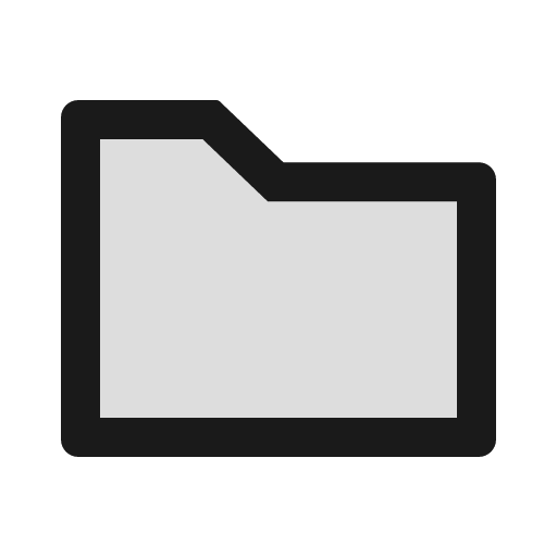 Folder twotone icon, two-tone style, from Ant Design Icons