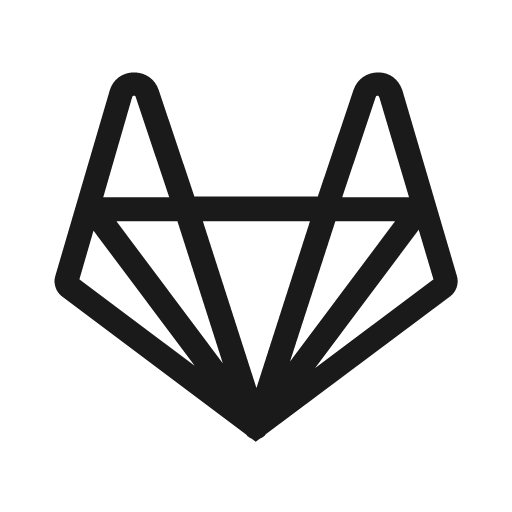 Gitlab outlined icon, outline style, from Ant Design Icons