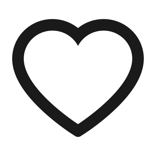 Heart outlined icon, outline style, from Ant Design Icons