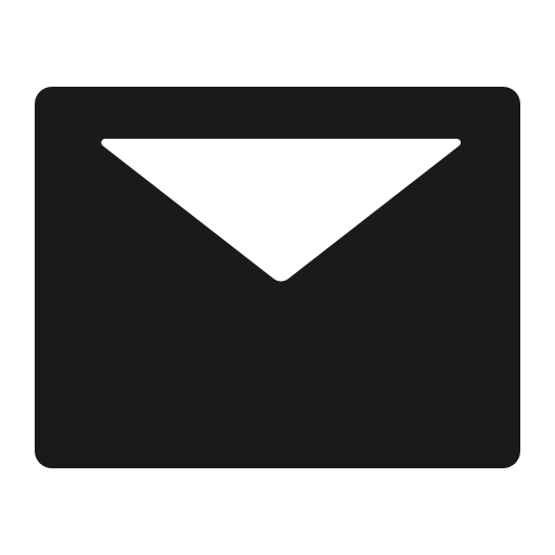 Mail filled icon, filled style, from Ant Design Icons