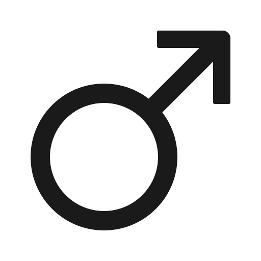 Man outlined icon, outline style, from Ant Design Icons