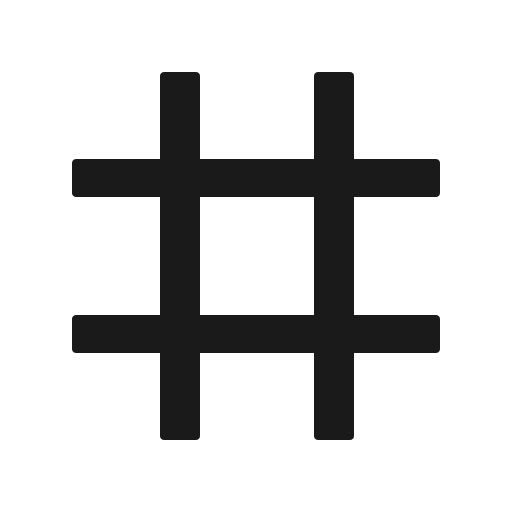 Number outlined icon, outline style, from Ant Design Icons