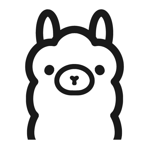 Ollama filled icon, filled style, from Ant Design Icons