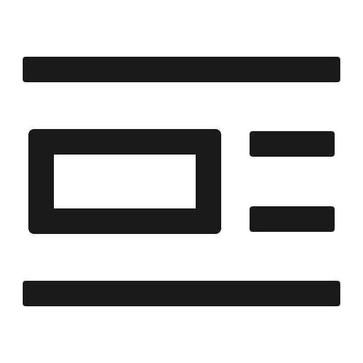 Pic left outlined icon, outline style, from Ant Design Icons