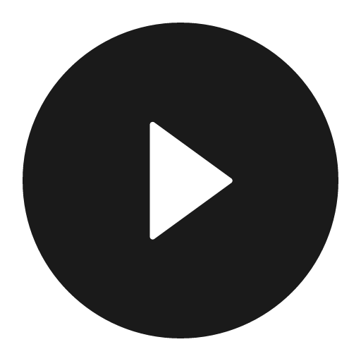 Play circle filled icon, filled style, from Ant Design Icons