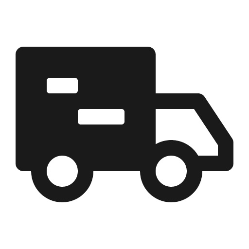 Truck filled icon, filled style, from Ant Design Icons