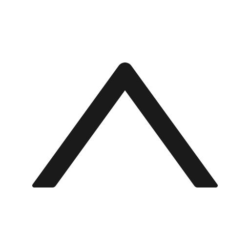 Up outlined icon, outline style, from Ant Design Icons