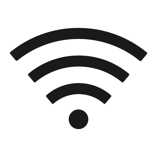 Wifi outlined icon, outline style, from Ant Design Icons