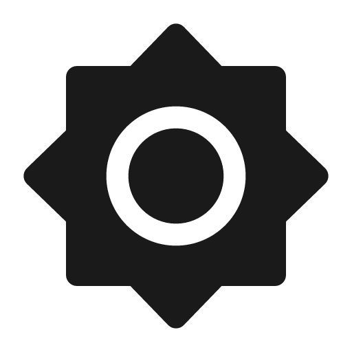 Settings alt solid icon, filled style, from Basil