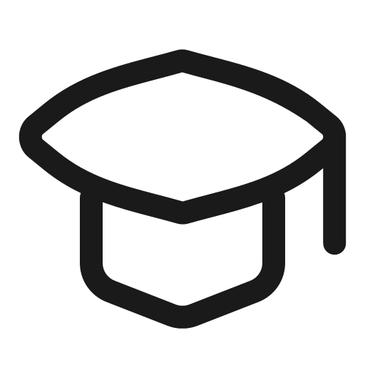 University outline icon, outline style, from Basil