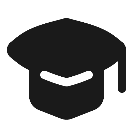 University solid icon, filled style, from Basil