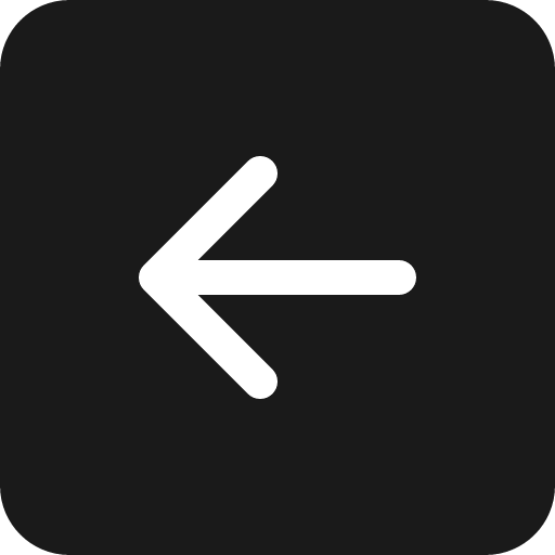 Arrow left square fill icon, filled style, from Bootstrap Icons